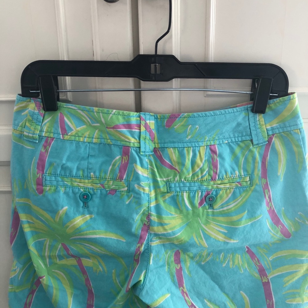 Lilly Pulitzer Palm Tree Resort Fit Bermuda Shorts - Picture 4 of 8